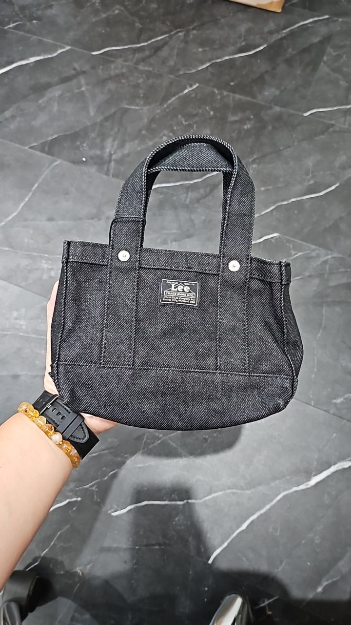 [S] LEE MINI SQUARE TWO WAY BAG,BLACK  (SIN638)