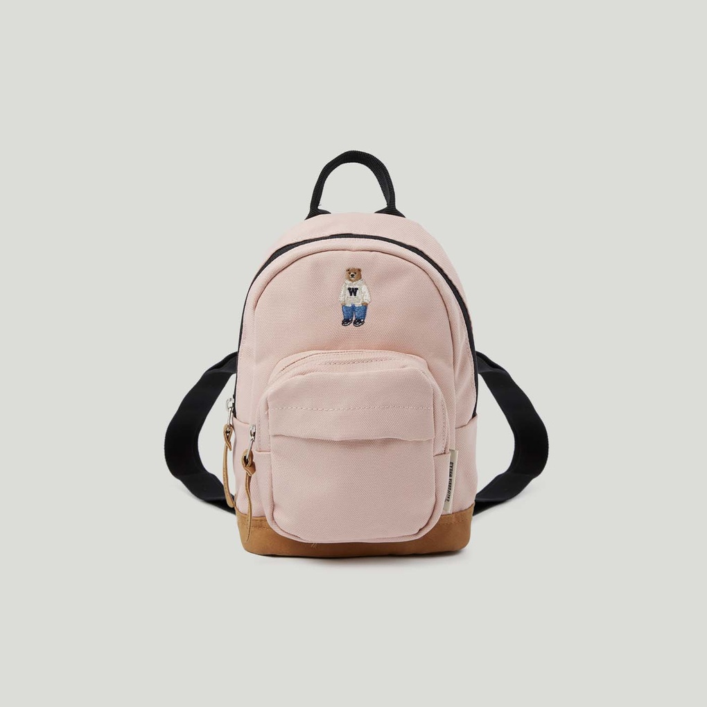 [S] WHO.A.U STEVE 2-WAY MINI BACKPACK[B],(25)PINK,FREE  (SIN358)