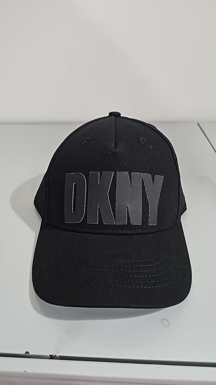 [S] DKNY SHADOW LOGO HAT,BLACK  (SIN250)