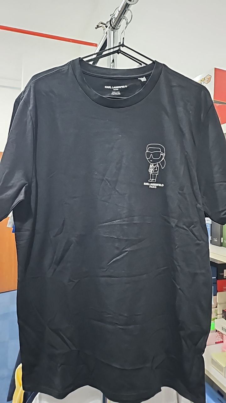 [S] KARL LAGERFELD MINI KARL LOGO TEE.BLACK  (SIN788)