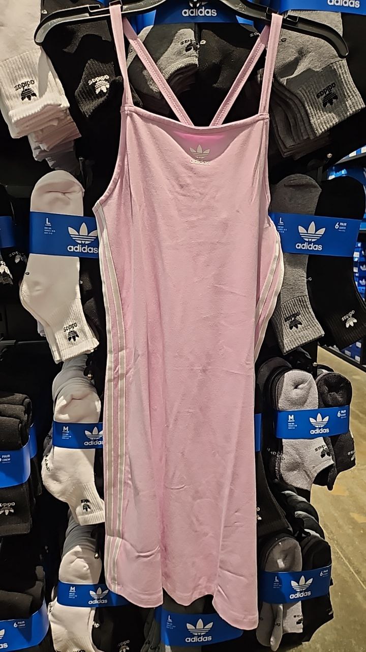 [S] ADIDAS 3 S DRESSMINI,LIGHT ORCHID  (SIN684)