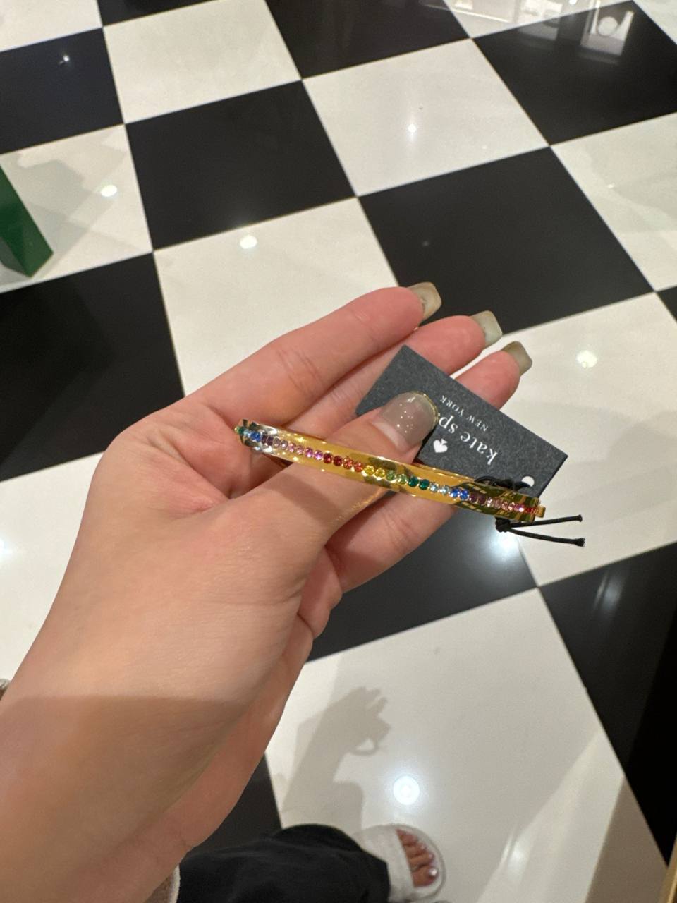 [S] KATE SPADE KJ724 RING IT UP BRACELET,MULTI  (SIN735)