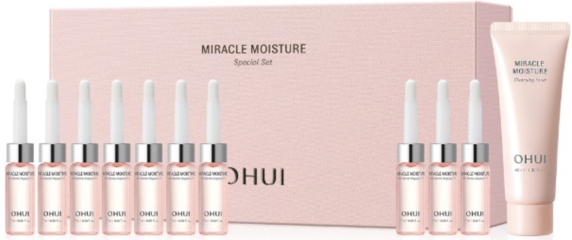 [KR] SKINCARE COSMETICS OHUI MIRACLE MOISTURE AMPOULE 777 SPECIAL SET  (KSC12)