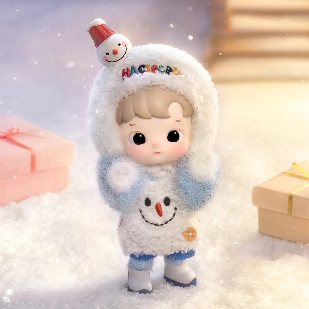 POPMART HACHIPUPU SNOWMAN IS COMING   (TTC12)