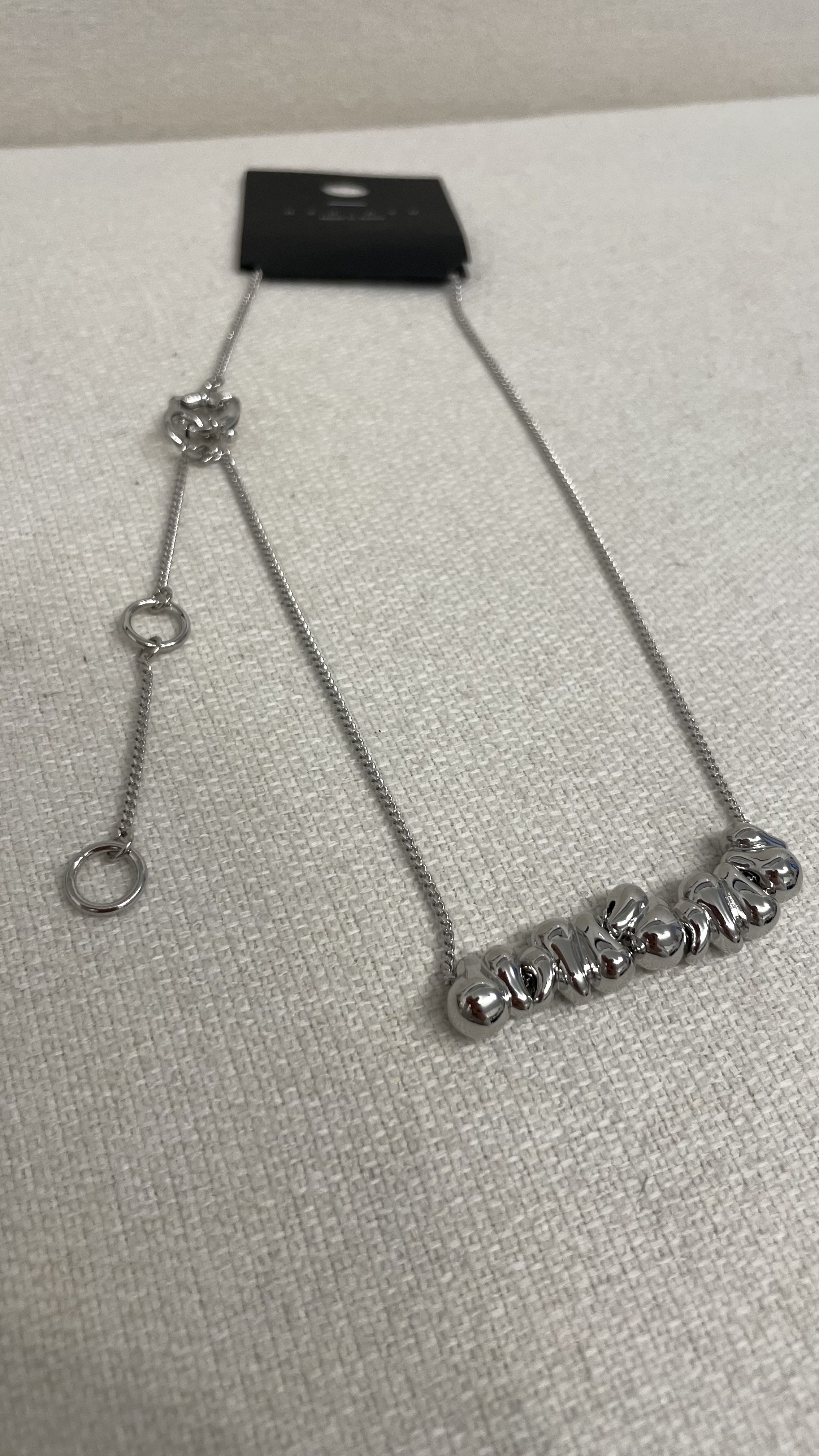 [KR] NYUNYU FIVE SNAIL SILVER NECKLACE  (KNY34)