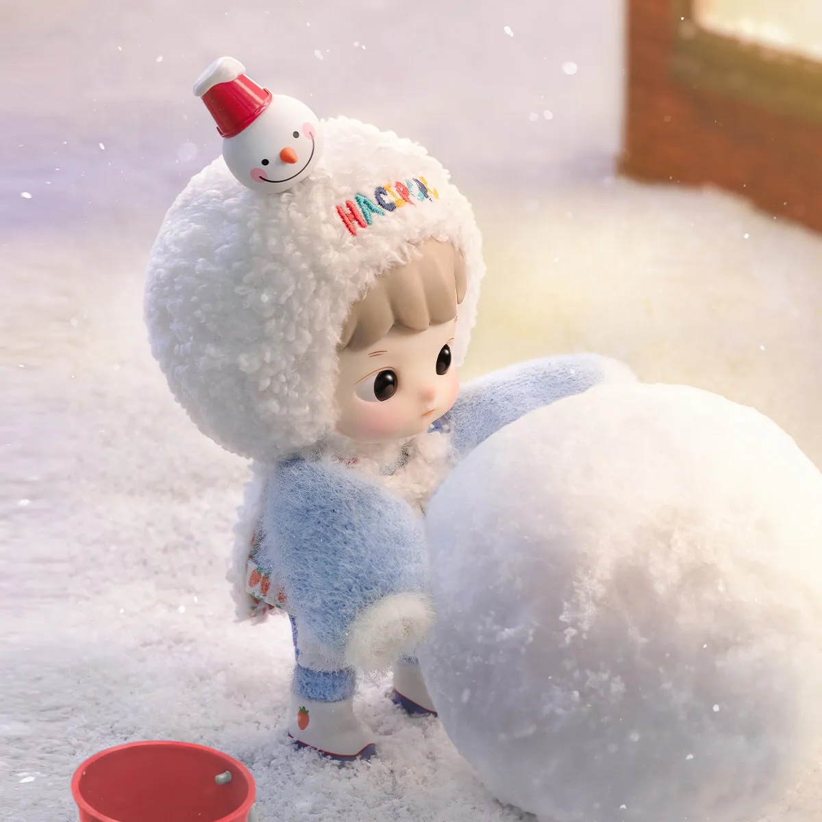 POPMART HACHIPUPU SNOWMAN IS COMING   (TTC12)