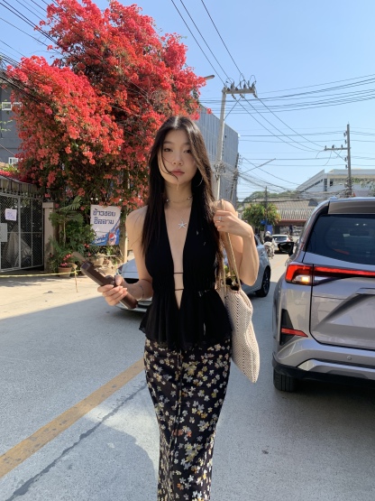 High waisted fishtail skirt