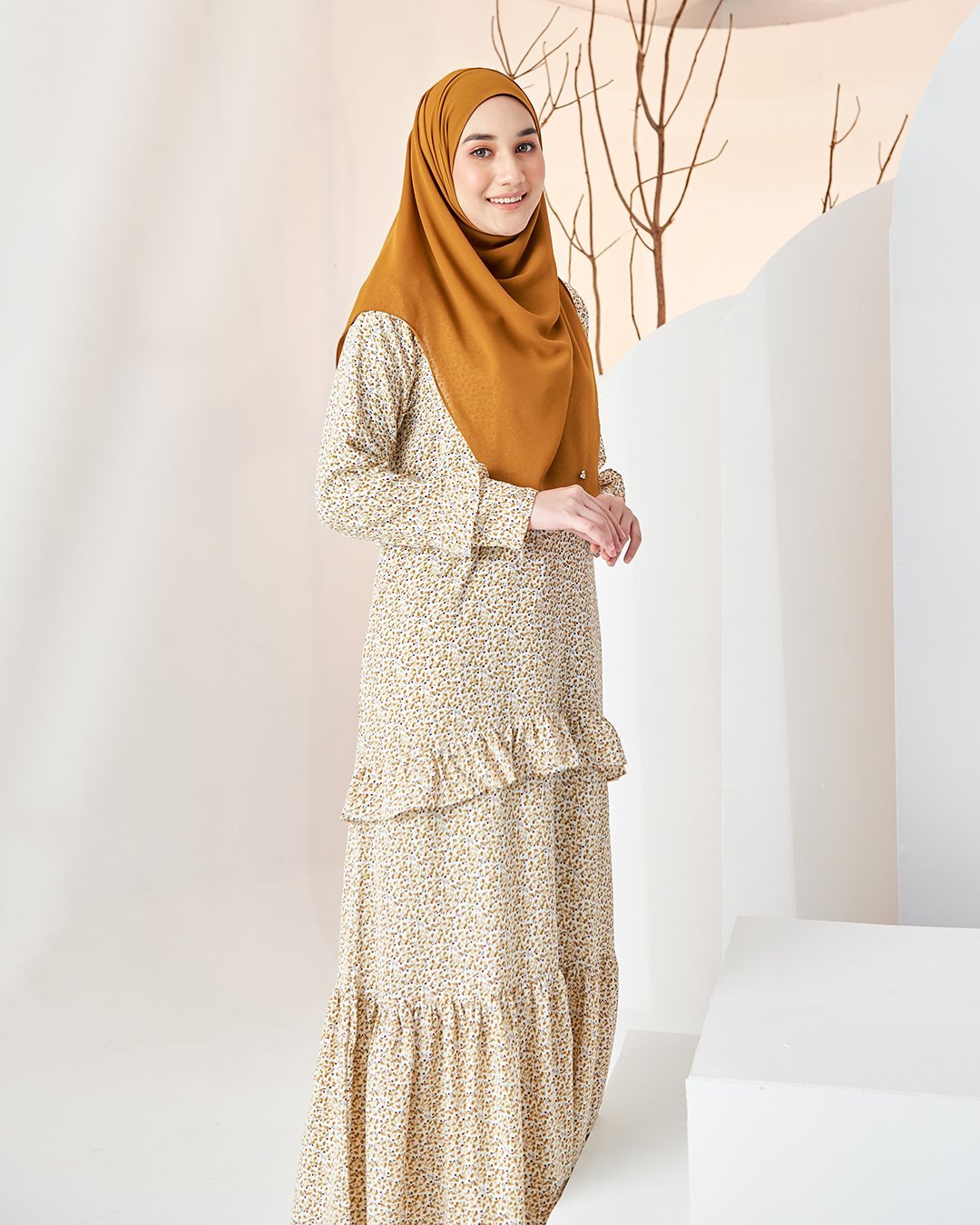 Dress Ceisya - Pearl Ivory