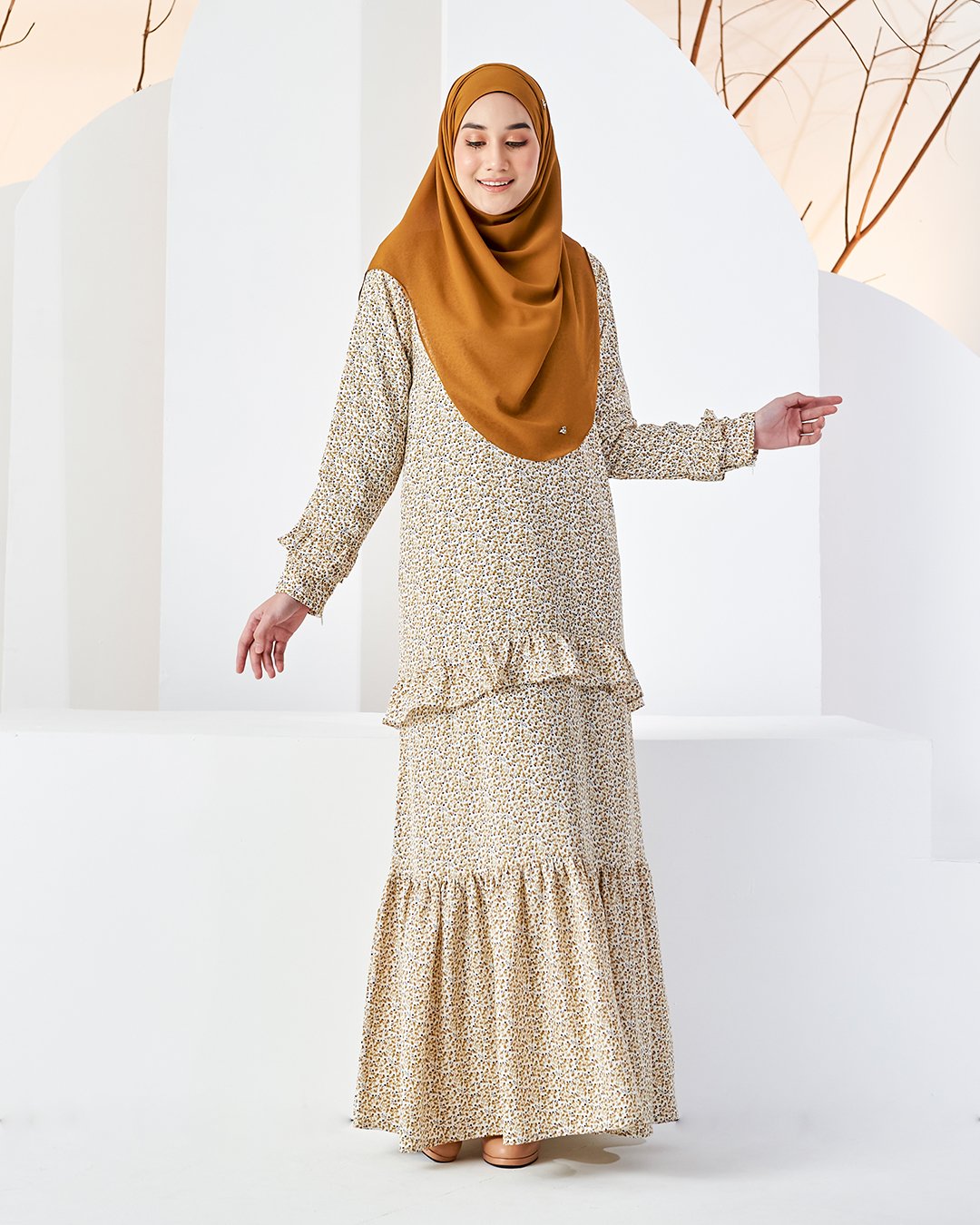 Dress Ceisya - Pearl Ivory