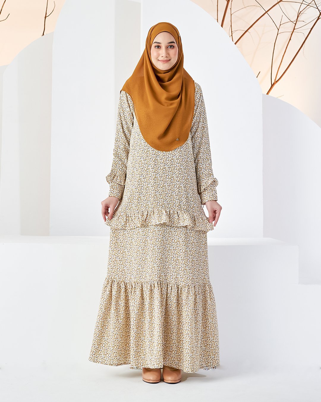 Dress Ceisya - Pearl Ivory