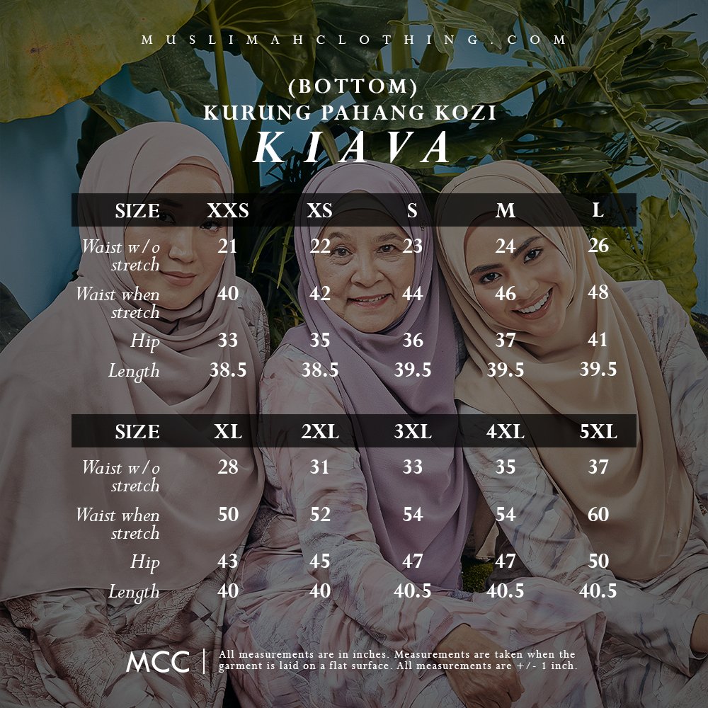Baju Kurung Pahang Kozi Kiava - Silver Grey