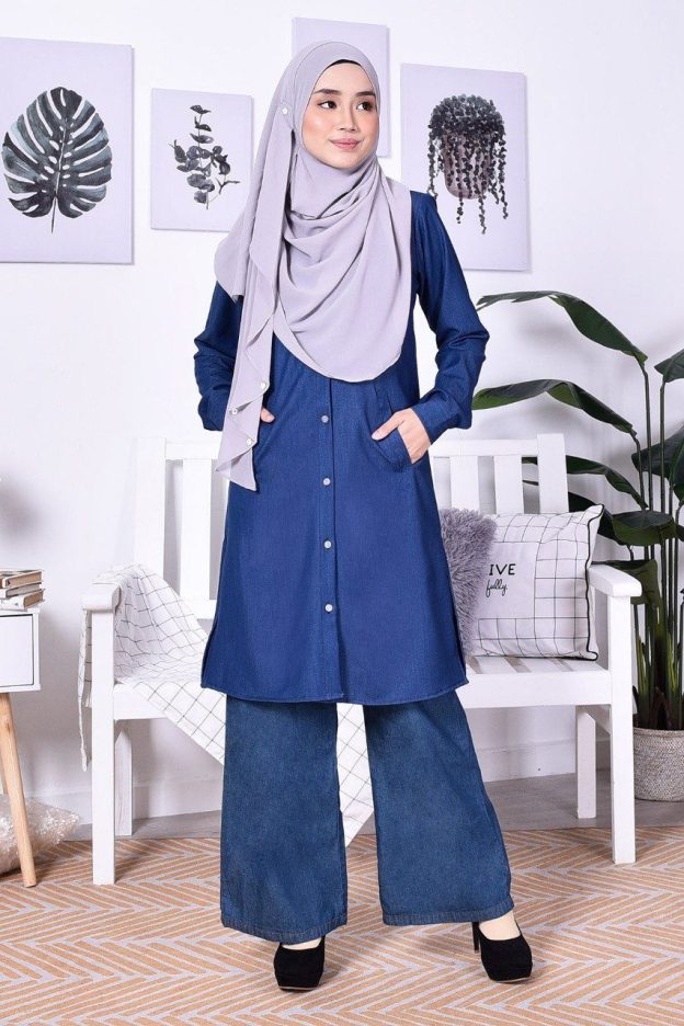 Tunic Denim Daniela - Inky Blue