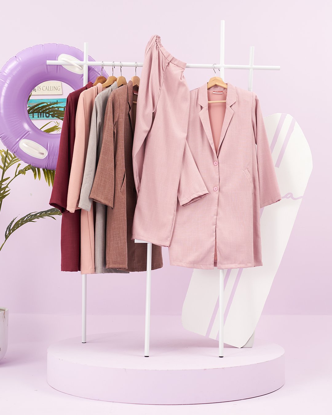 One Suits Blazer Leeta Laluna X MCC - Light Peachy