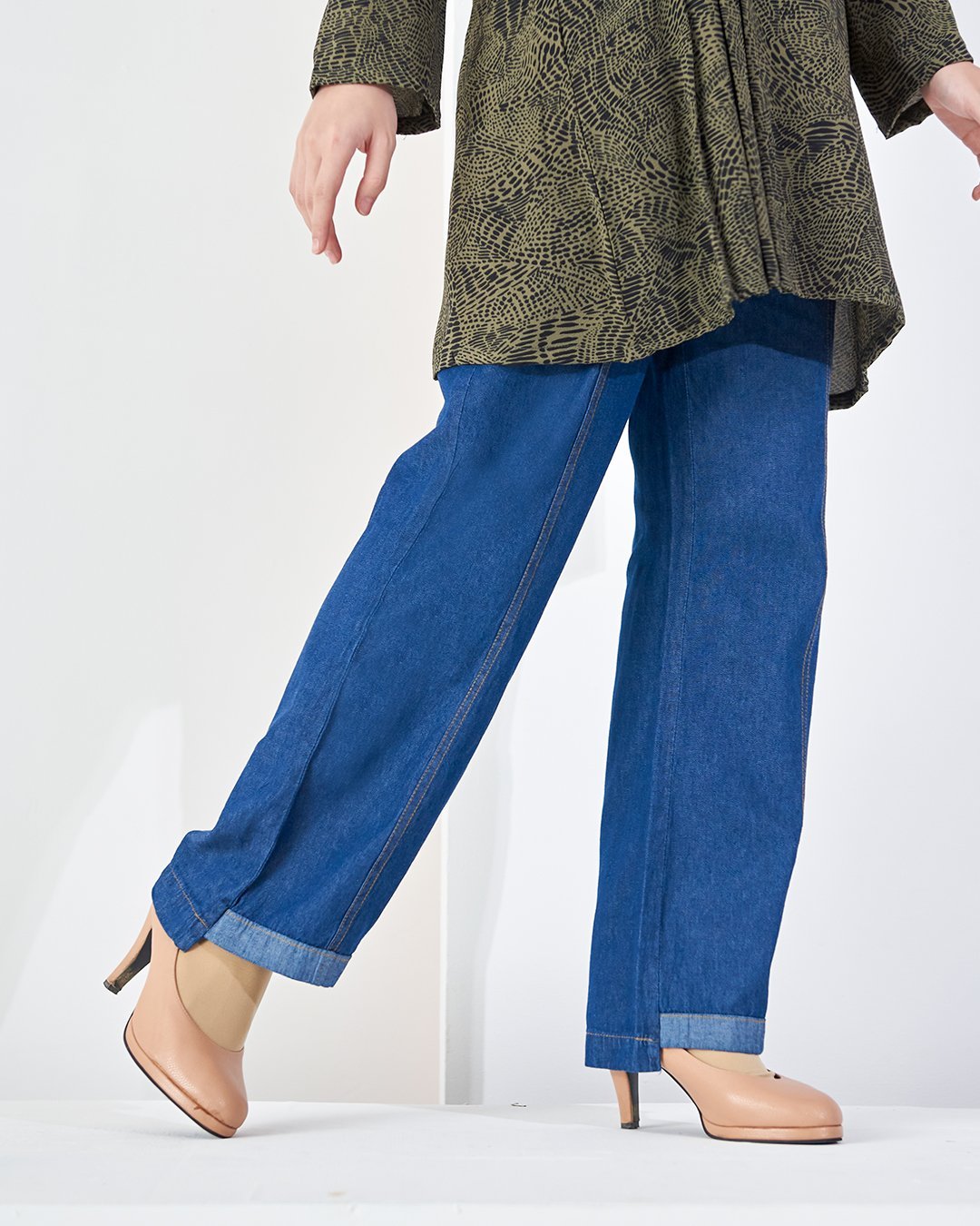 Pants Denim Chloe - Flame Blue