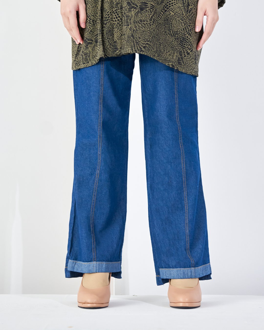 Pants Denim Chloe - Flame Blue