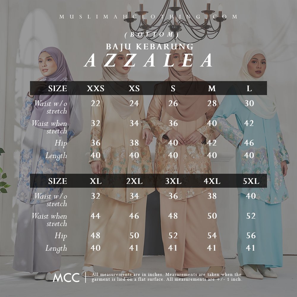 Baju Kebaya Azzalea - Sandy Brown