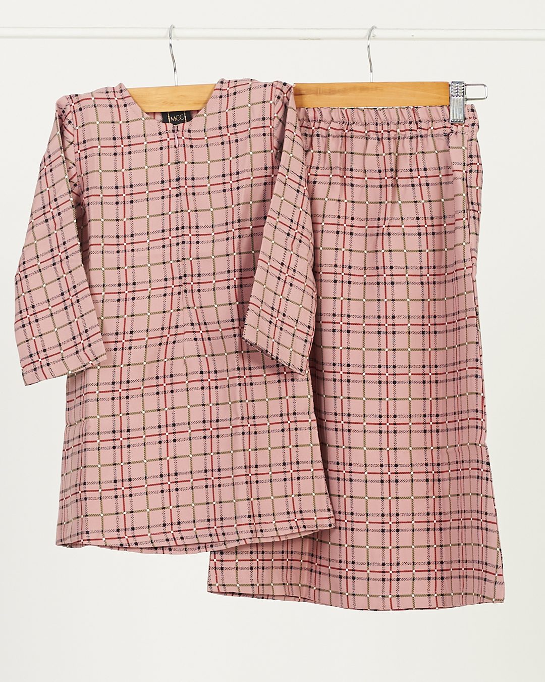 Baju Kurung Pahang Nursela Kids - Watermelon Pink
