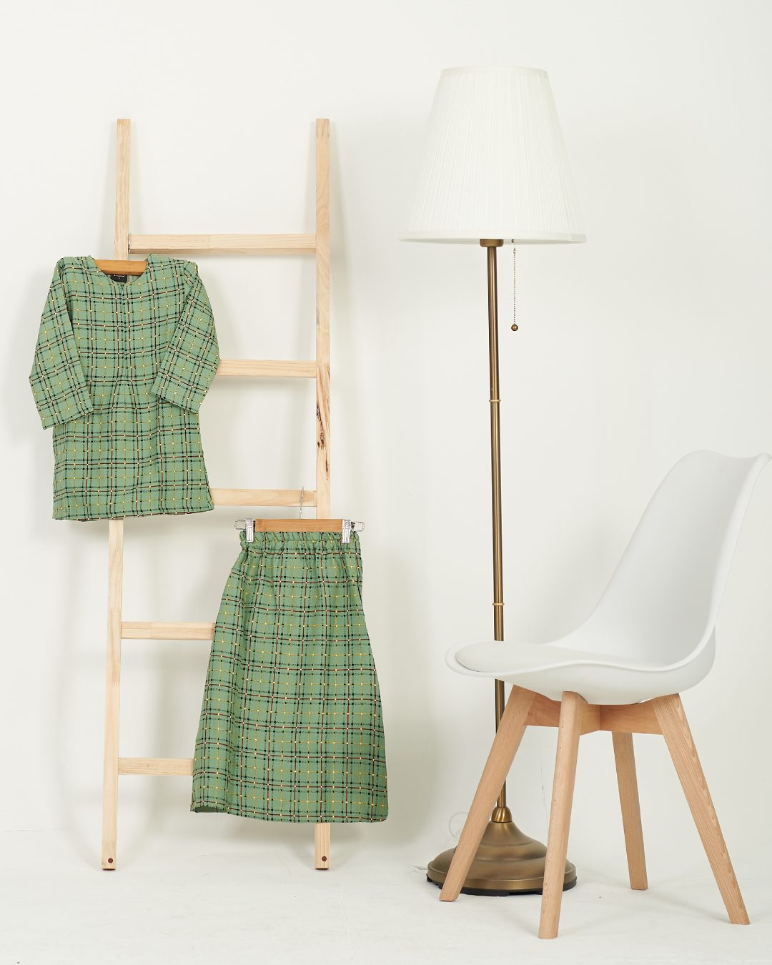 Baju Kurung Pahang Nursela Kids - Fern Green