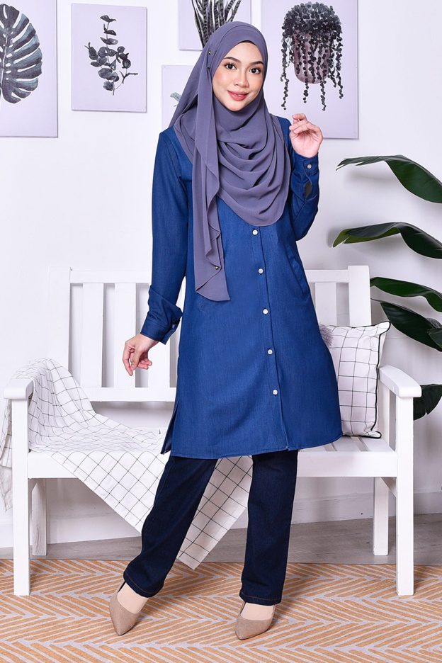 Tunic Denim Daniela - Inky Blue