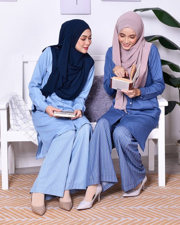 Tunic Denim Daniela - Flame Blue
