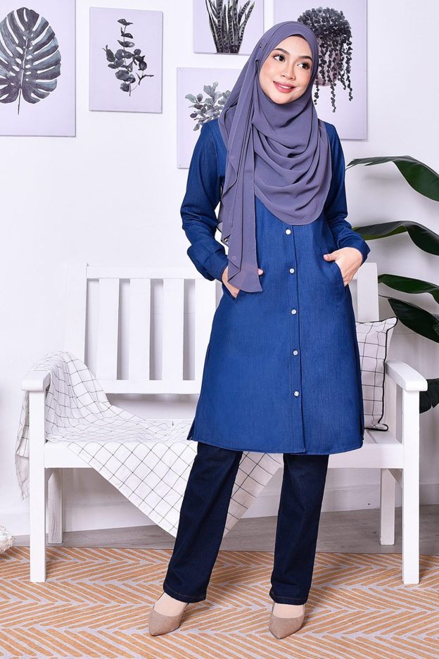 Tunic Denim Daniela - Inky Blue