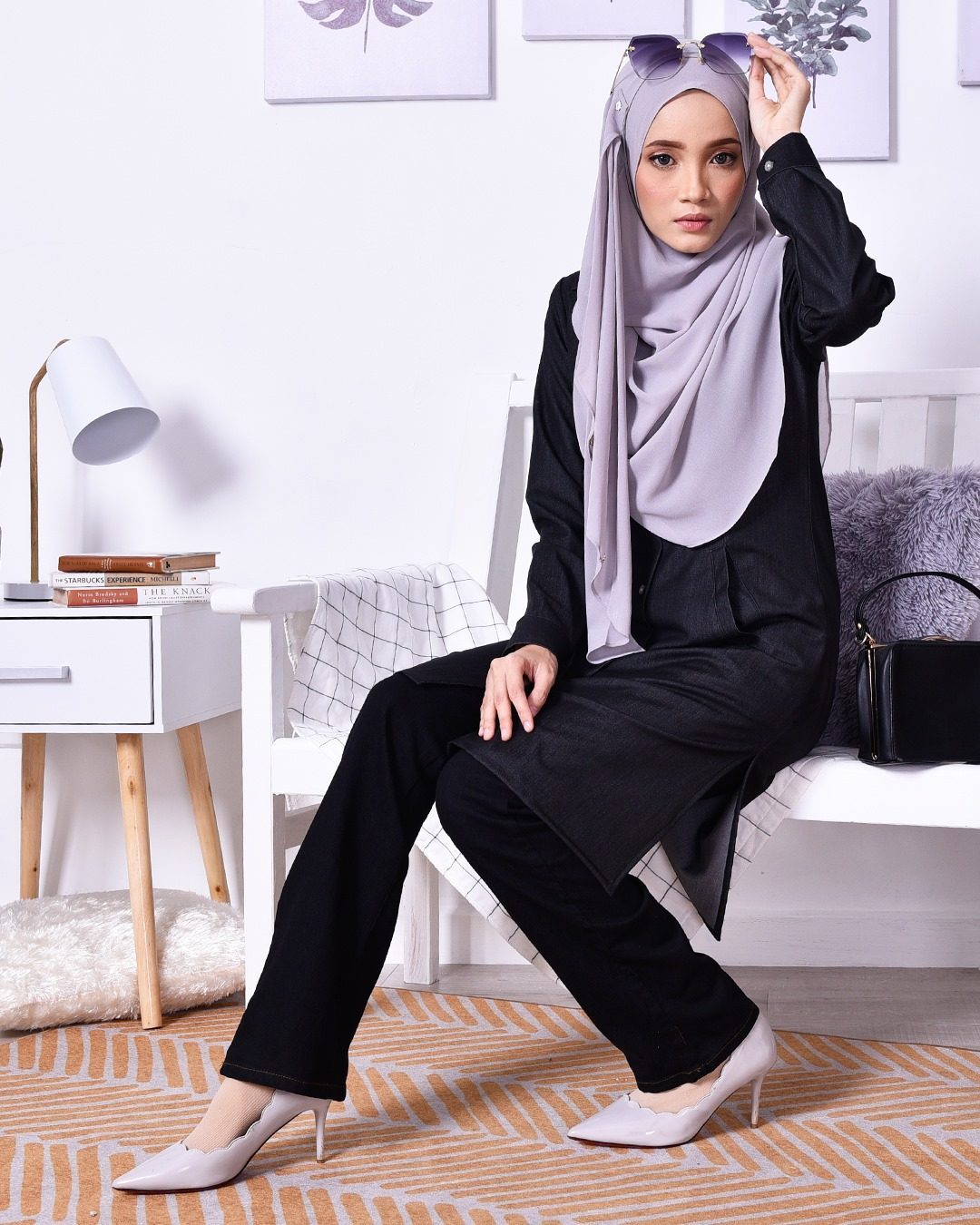 Tunic Denim Daniela - Bold Black