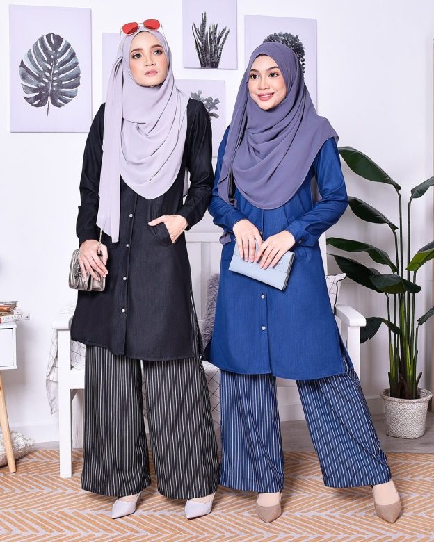 Tunic Denim Daniela - Bold Black