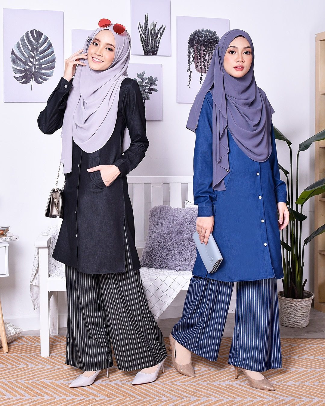 Tunic Denim Daniela - Bold Black