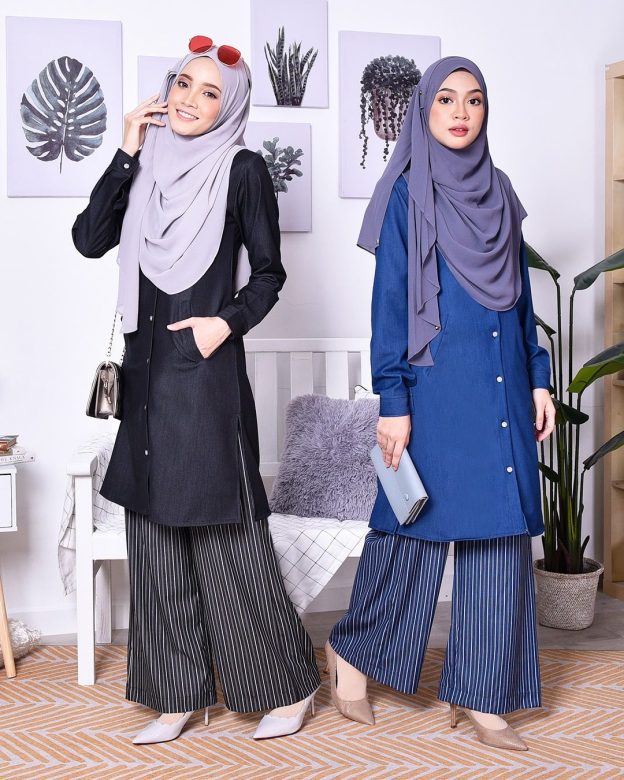 Tunic Denim Daniela - Bold Black