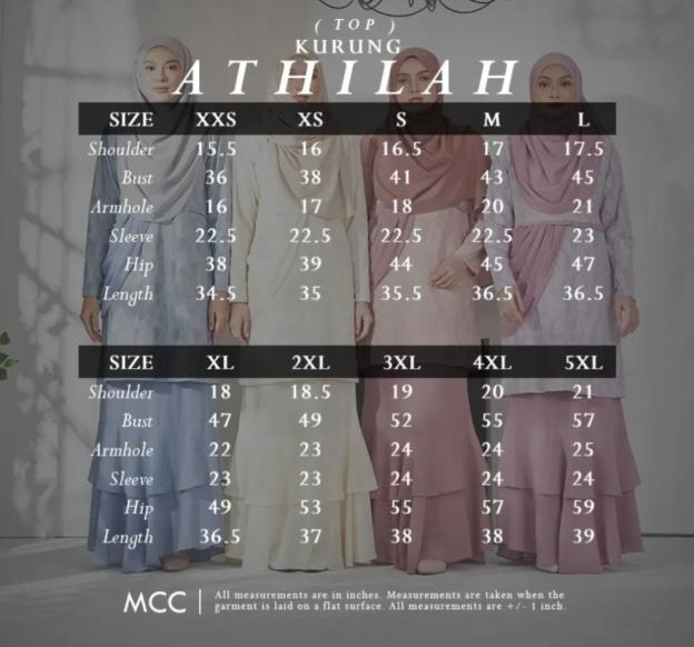 Baju Kurung Athilah 