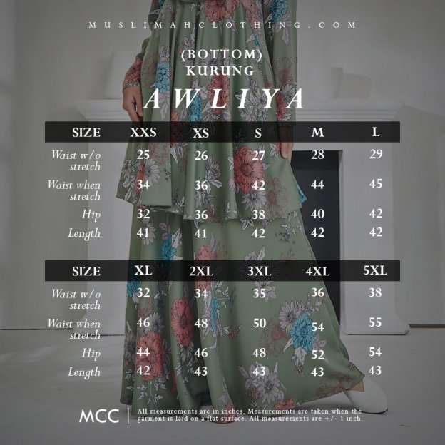 Baju Kurung Awliya - Pale Blue