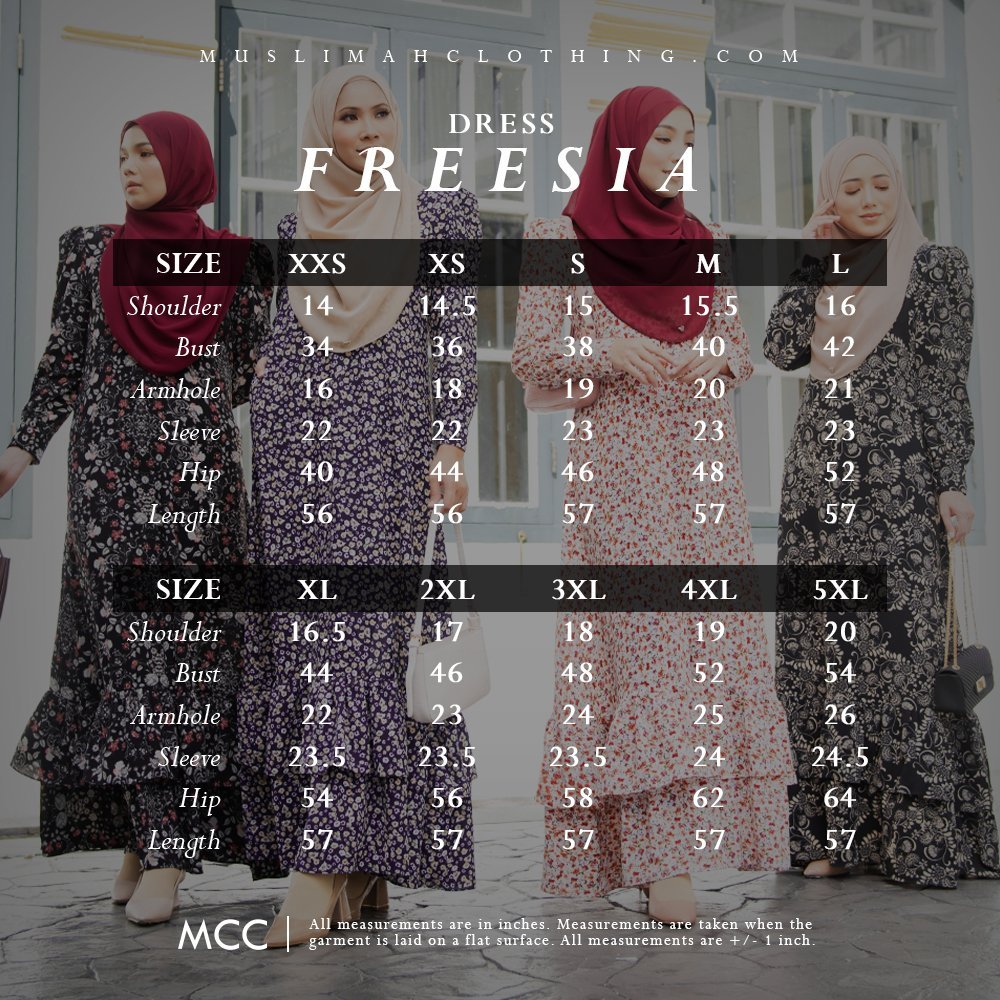 Dress Freesia - Adenium Black