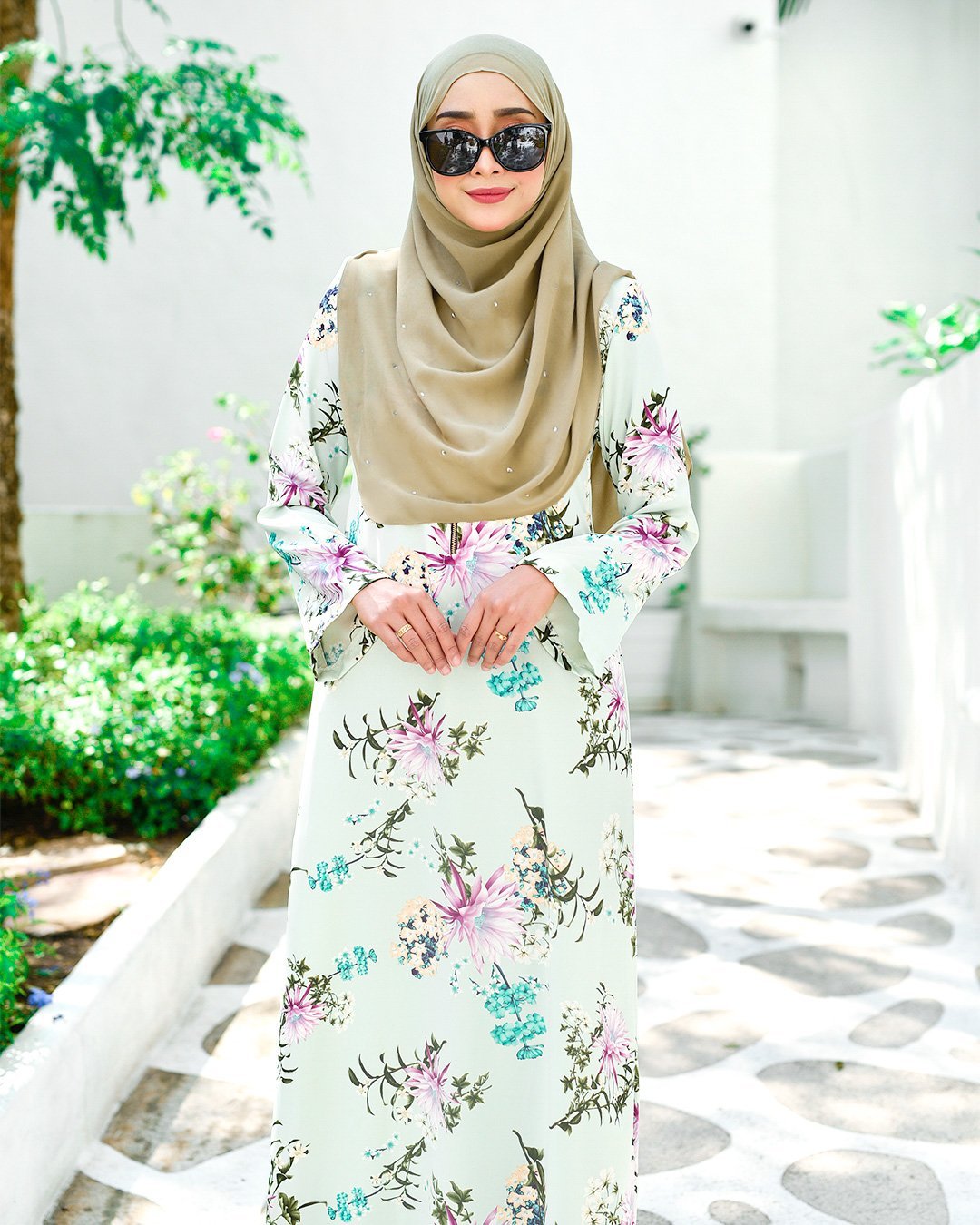 Abaya Abeer - Madeira Green