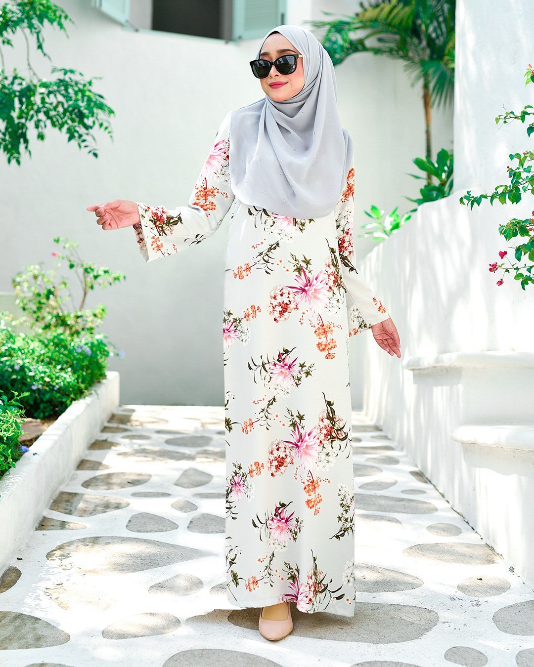 Abaya Abeer - Opal Grey