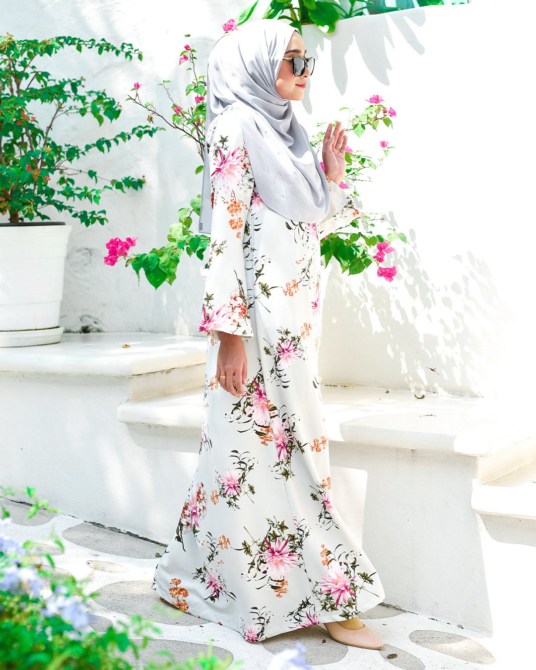 Abaya Abeer - Opal Grey