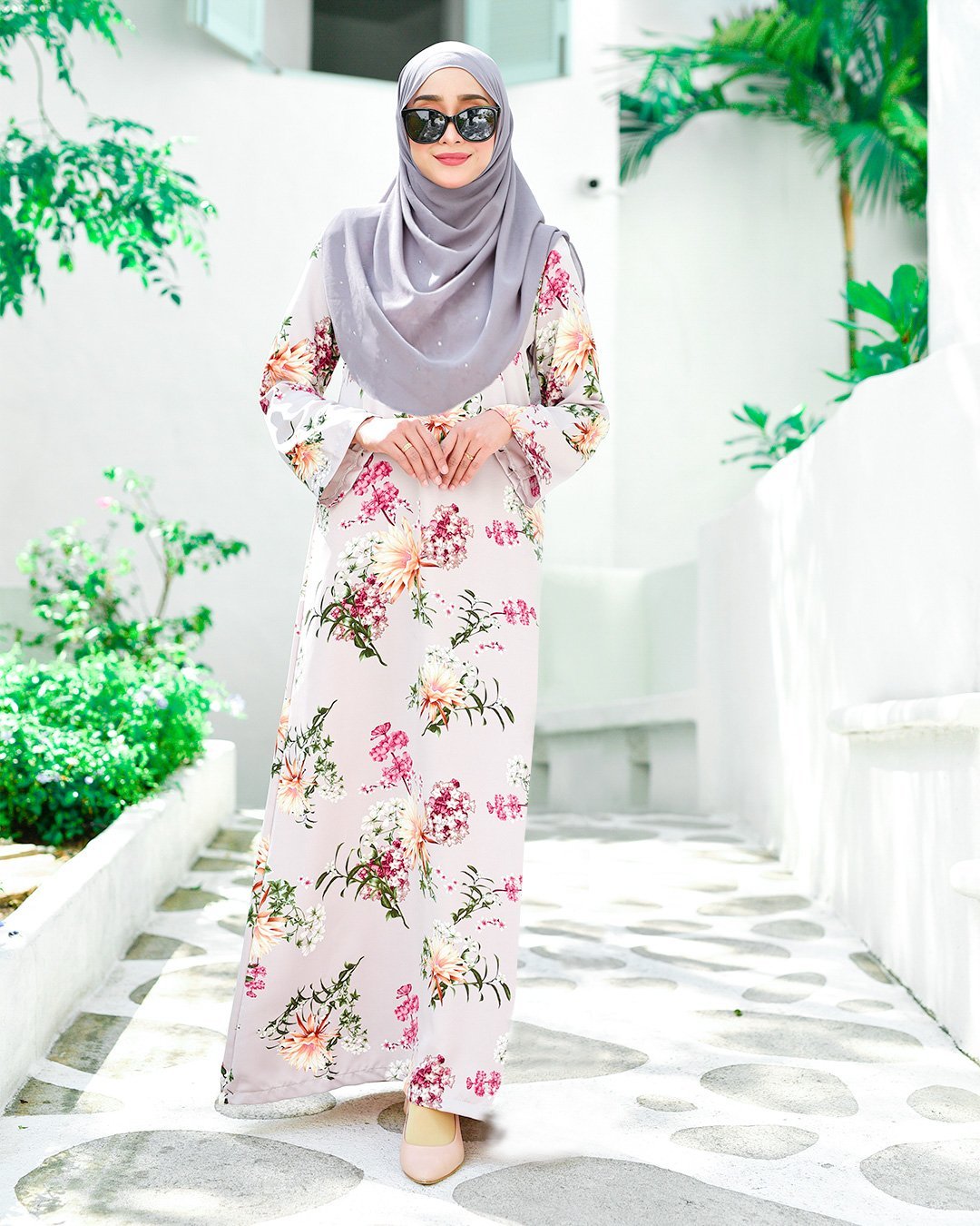 Abaya Abeer - Strom Grey