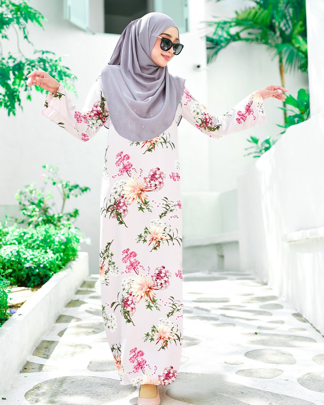 Abaya Abeer - Strom Grey