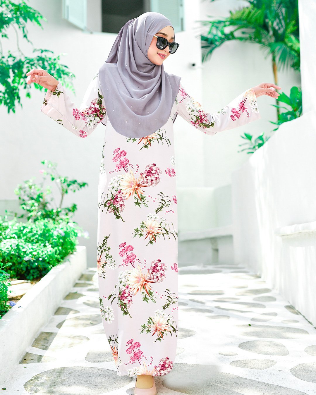 Abaya Abeer - Strom Grey