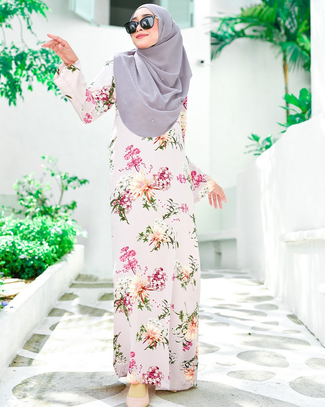 Abaya Abeer - Strom Grey