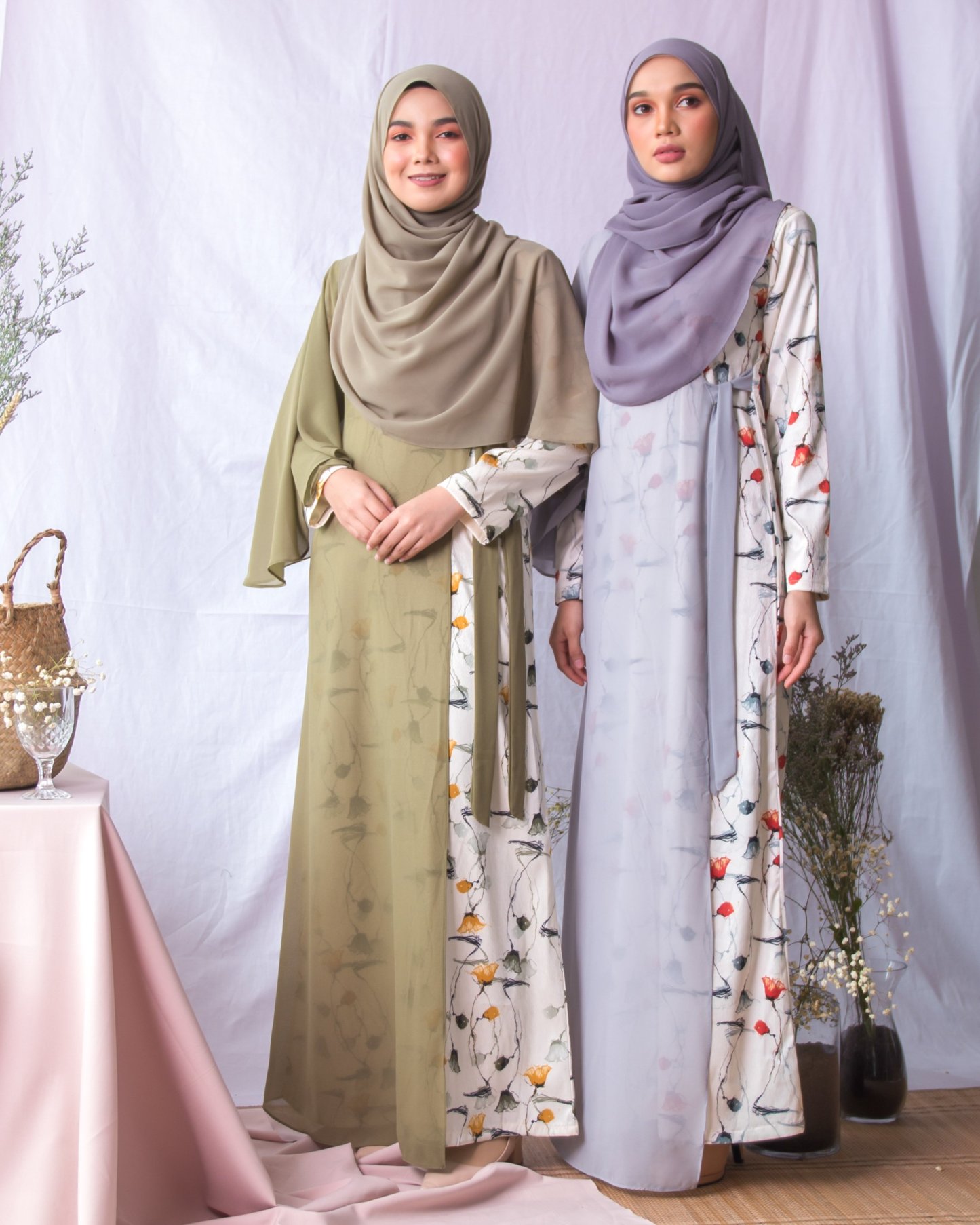 Abaya Adawiyah - Olive Green
