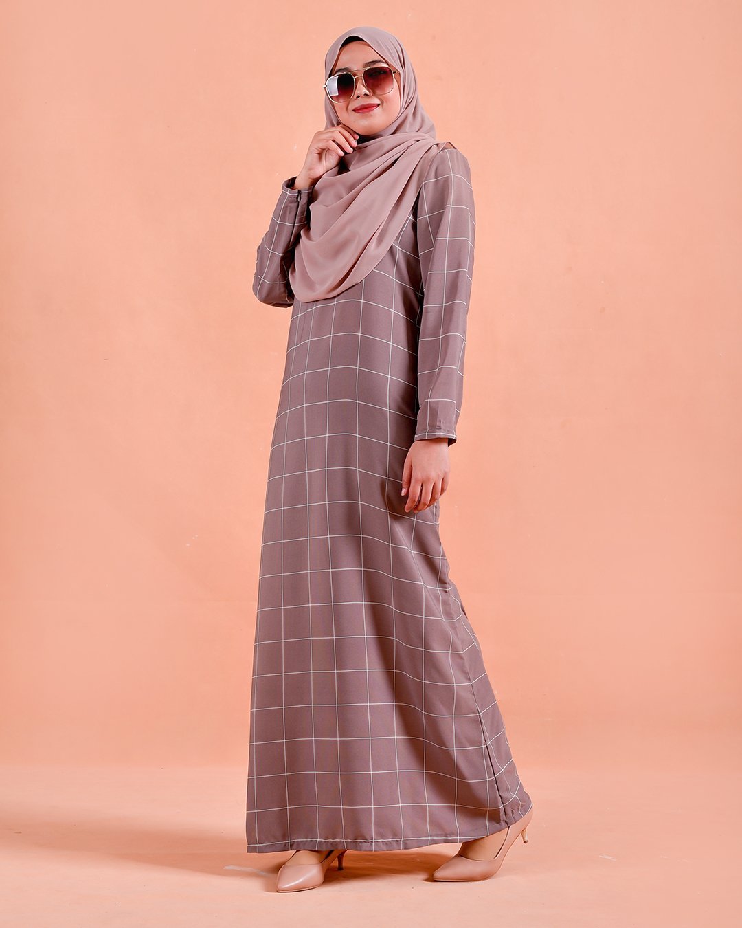 Abaya Alhambra - Saddle Brown
