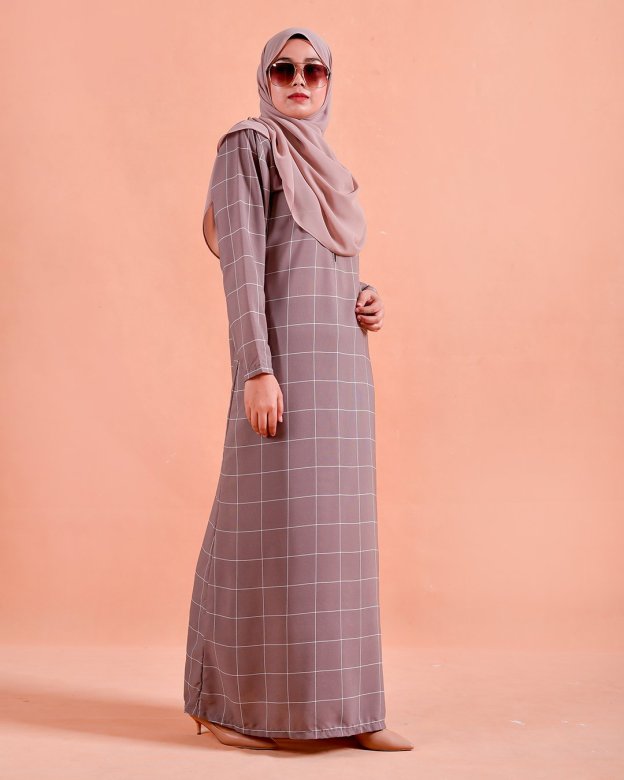 Abaya Alhambra - Saddle Brown