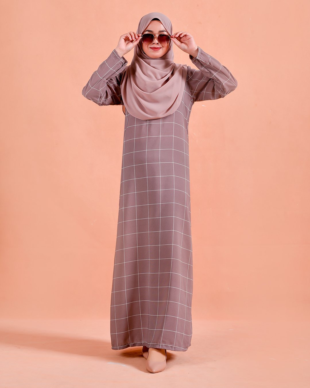 Abaya Alhambra - Saddle Brown
