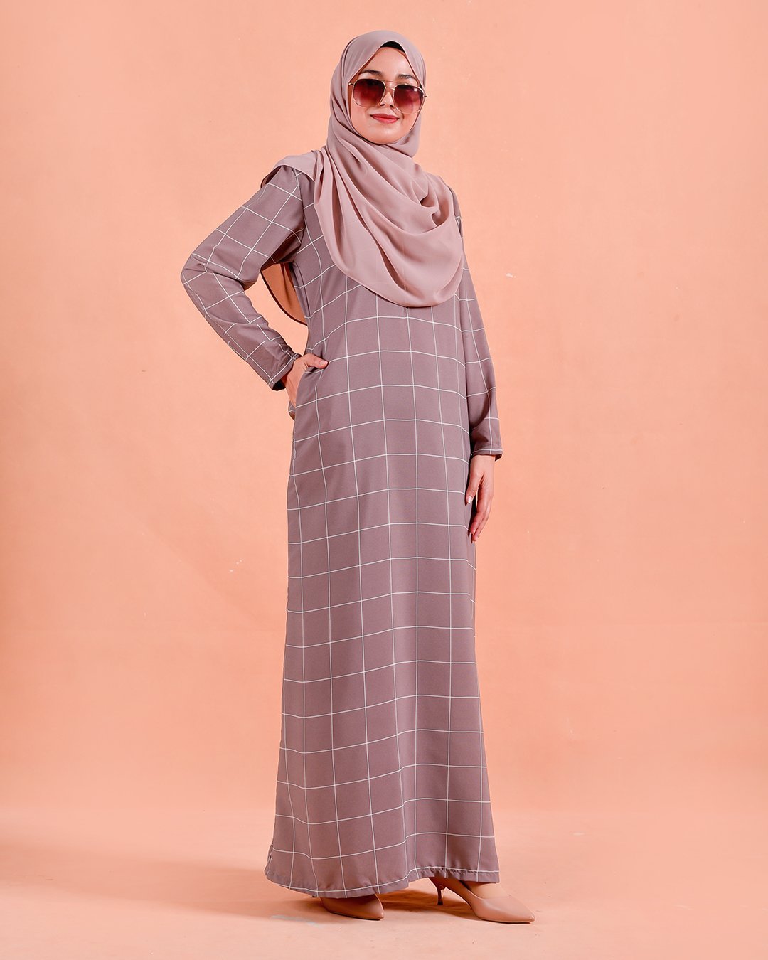 Abaya Alhambra - Saddle Brown