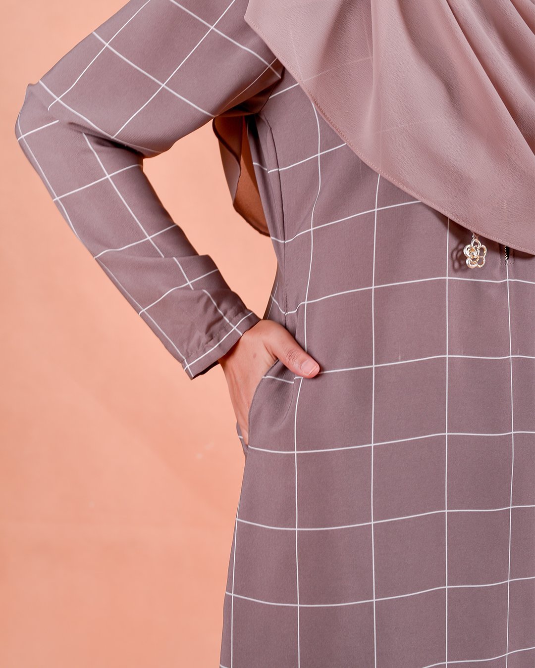 Abaya Alhambra - Saddle Brown