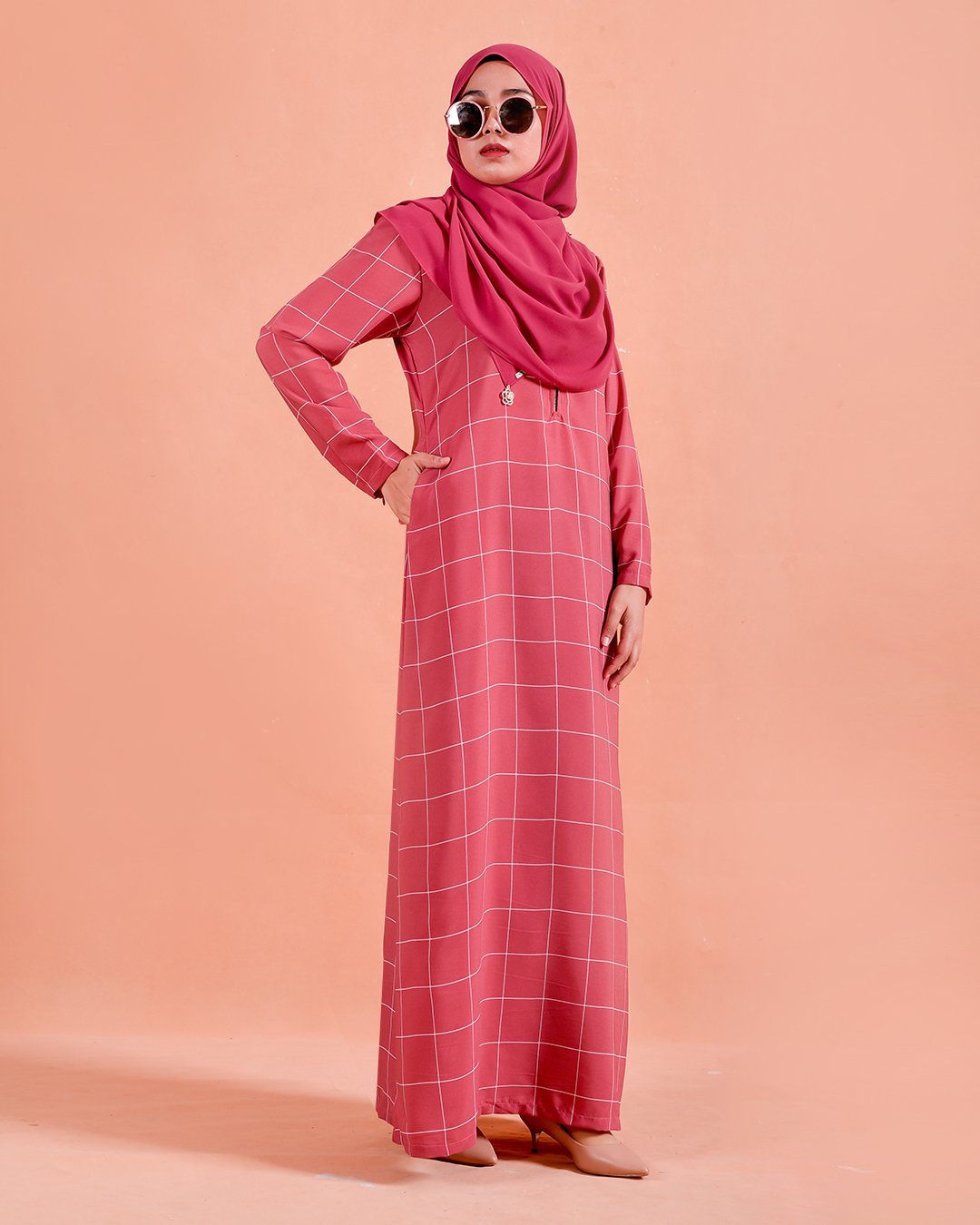 Abaya Alhambra - Charming Pink