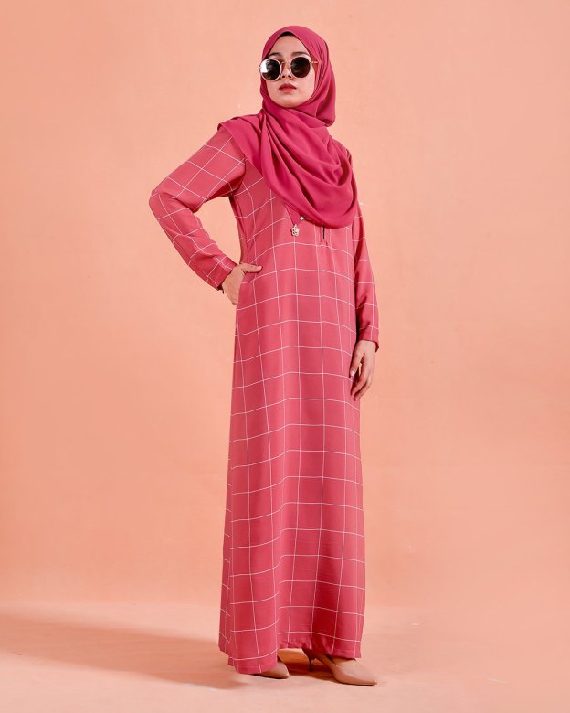 Abaya Alhambra - Charming Pink