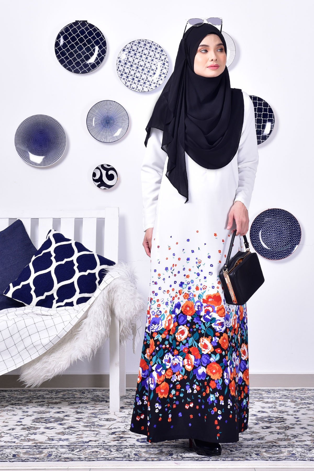Abaya Aliaa - Black