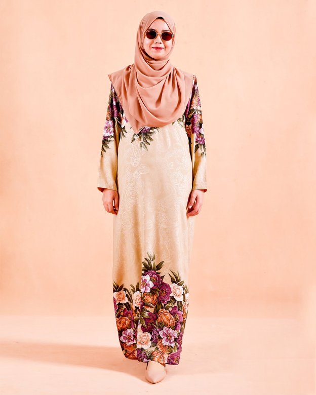 Abaya Alwarda - Doll Brown