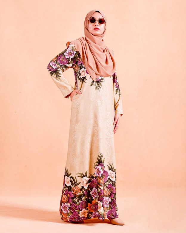 Abaya Alwarda - Doll Brown